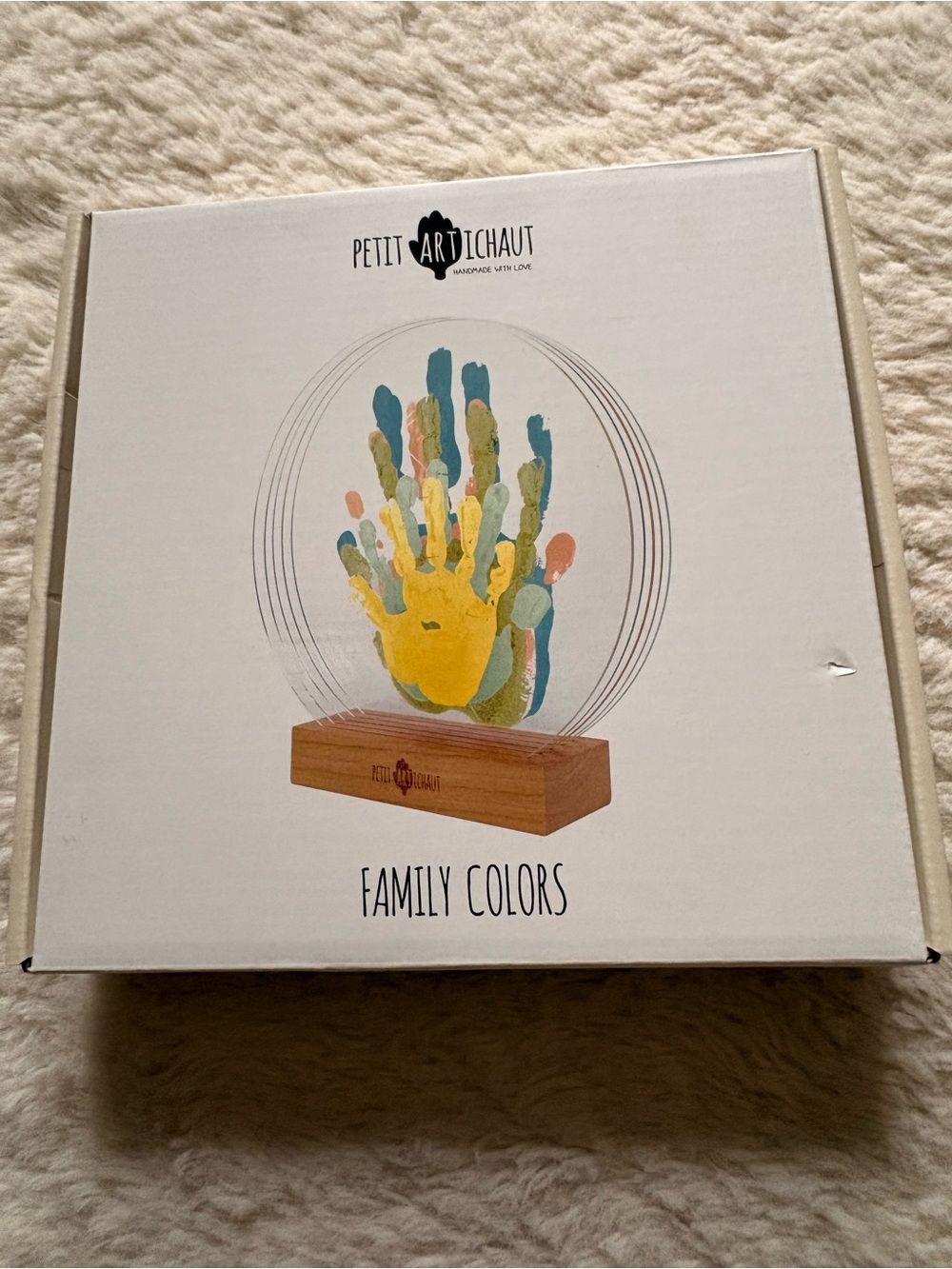 Family Colors Kids Handprint Keepsake - Multicolor